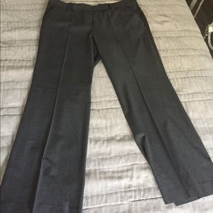 Classic grey work pants. Wide leg.